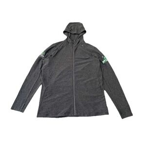 Lululemon Men's Surge Warm Zip Hoodie XL Lightweight Stretch Charcoal M3DBZS